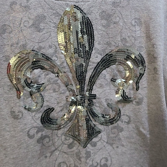 Gray hoodie size L - Picture 4 of 5